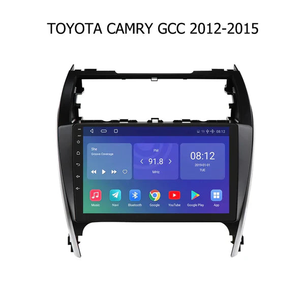 Alchery Android 10 Car Radio For Toyota Camry GCC 2012-2015